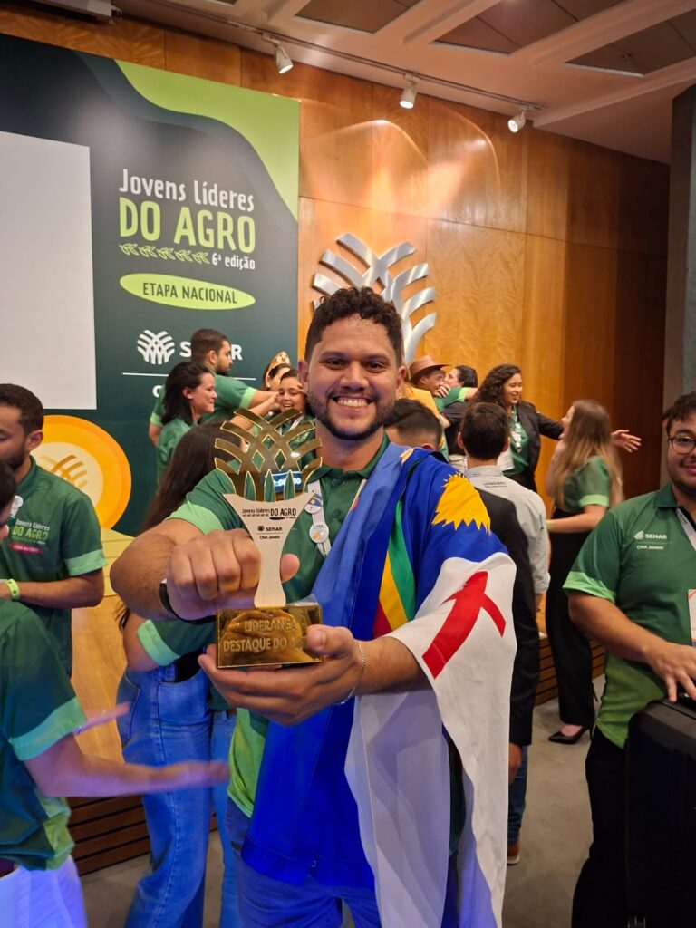 Pernambucano de Arcoverde, Matheus Andrade, é um dos vencedores do CNA Jovem com a iniciativa Rede FluiSertão